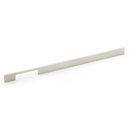RICHELIEU HARDWARE 16-3/8 in. (416 mm) Center-to-Center Brushed Nickel Contemporary Drawer Pull BP720416195