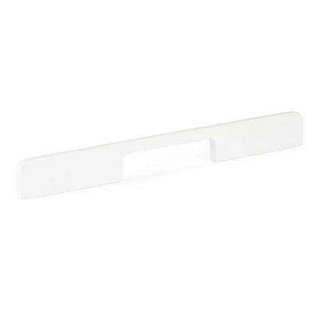 RICHELIEU HARDWARE 5 1/16-inch to 10 1/8-inch (128 mm to 256 mm) Center to Center White Contemporary Cabinet Pull BP73012830