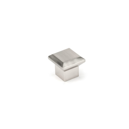 RICHELIEU HARDWARE 1 11/32 in (34 mm) x 1 11/32 in (34 mm) Brushed Nickel Transitional Cabinet Knob BP8323533195