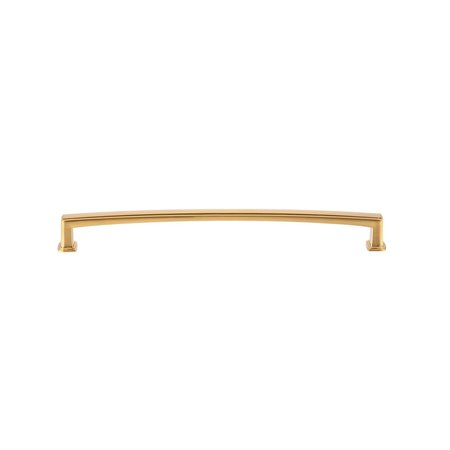 Richelieu Hardware 12 5/8-inch (320 mm) Center to Center Aurum Brushed Gold Transitional Cabinet Pull BP8675320158