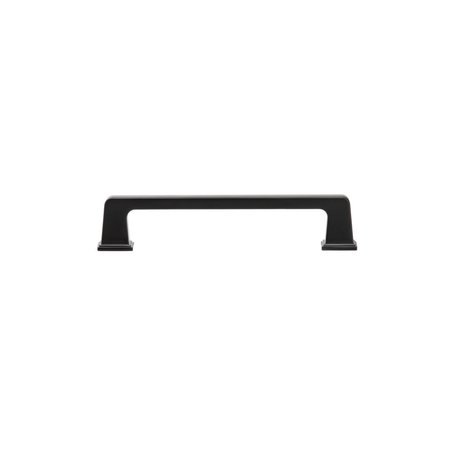 Richelieu Hardware 5 1/16-inch (128 mm) Center to Center Matte Black Traditional Cabinet Pull BP8695128900