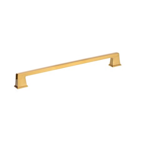 RICHELIEU HARDWARE 18-inch (457 mm) Center to Center Aurum Brushed Gold Traditional Cabinet Pull BP869518158