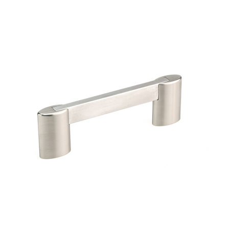 RICHELIEU HARDWARE 3-3/4 in. (96 mm) Center-to-Center Brushed Nickel Contemporary Drawer Pull BP872896195