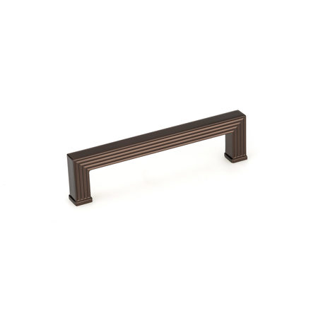 RICHELIEU HARDWARE 7-9/16 in. (192 mm) Center-to-Center Honey Bronze Transitional Drawer Pull BP8788192HBRZ