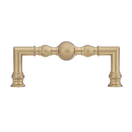 Richelieu Hardware 3-3/4 in. (96 mm) Center-to-Center Champagne Bronze Traditional Drawer Pull BP878996CHBRZ