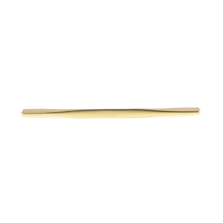 Richelieu Hardware 6 5/16 in to 7 9/16 in (160 mm to 192 mm) Brushed Gold Contemporary Drawer Pull BP9253192165