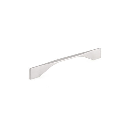 RICHELIEU HARDWARE Creston 6 5/16 in to 7 9/16 in (160 mm to 192 mm) Brushed Nickel Contemporary Cabinet Pull BP9253192195