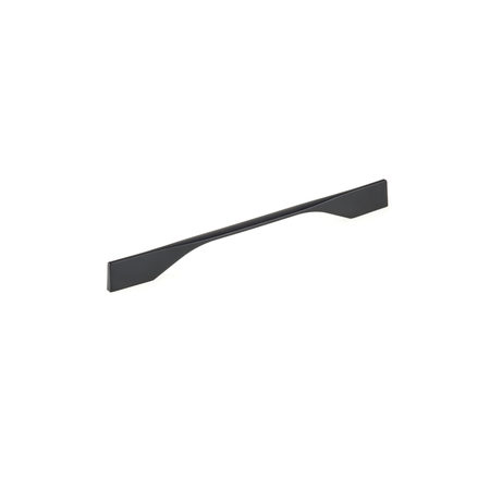 RICHELIEU HARDWARE 8 13/16 in to 10 1/8 in (224 mm to 256 mm) Matte Black Contemporary Drawer Pull BP9253256900