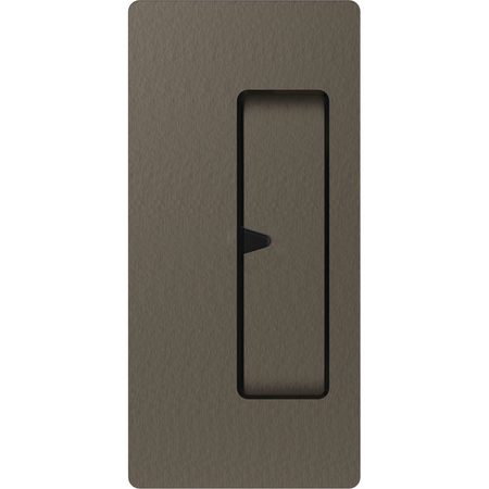 RICHELIEU HARDWARE CL200 Cavity Sliders Magnetic Pocket Door Handle, Passage, Oil-Rubbed Bronze CL205D0006