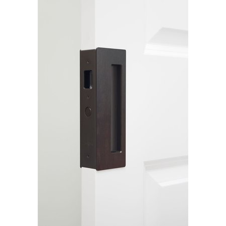 Richelieu Hardware CL400 Cavity Sliders Magnetic Pocket Door Handle, Privacy, Satin Nickel CL400A0429