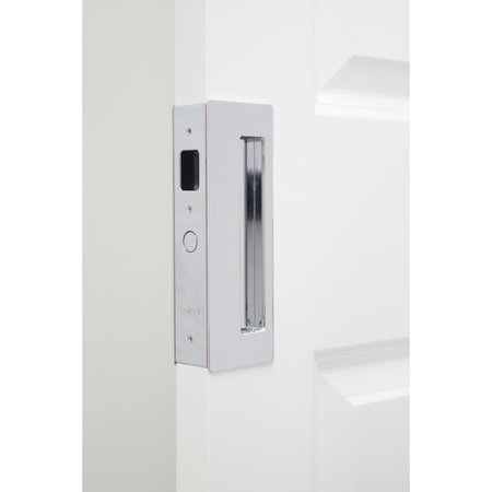 Richelieu Hardware CL400 Cavity Sliders Magnetic Pocket Door Handle, Passage, Matte Black CL400B0229