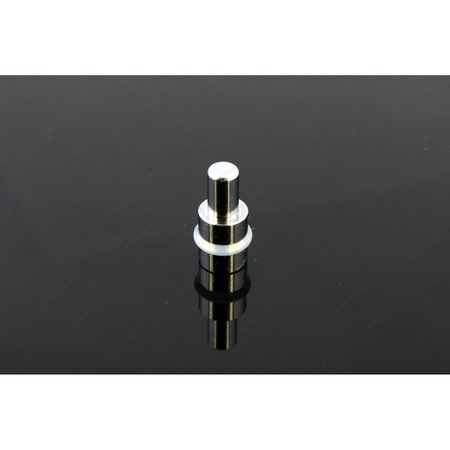 Richelieu 316 in 5 mm Glass Shelf Pin  Chrome, Clear CP58406140
