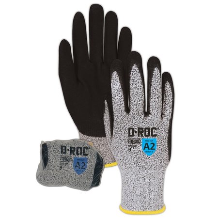 Magid D-ROC GPD482 AeroDex Extremely Lightweight 18-Gauge Polyurethane Palm  Coated Cut Resistant Work Gloves - Cut Level A4