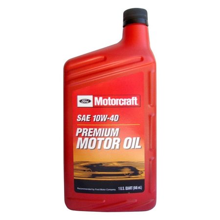 Motorcraft Motorcraft Sae 10W-40 Api Sn, XO10W40QP XO10W40QP | Zoro