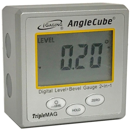 iGaging 6 IP65 Magnetic Digital Level Light Display Hold & Reverse 35-2236