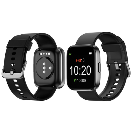 Letsfit IW1 Bluetooth Smart Watch (Black) 843785124949 | Zoro