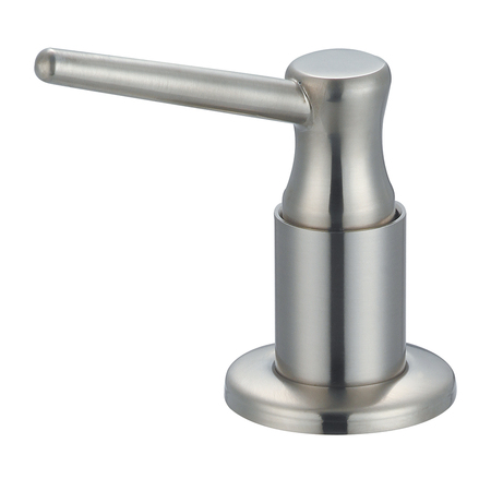 Olympia Faucets Soap/Lotion Dispenser, Brushed Nickel ACS-903500-BN | Zoro