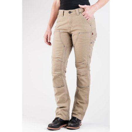 Dovetail Workwear Shop Pant - Women's Olive Green, 12x32