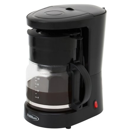 Premium Levella 3-Cup Grind-and-Brew Coffee Maker with Travel Mug Black (pcm353)