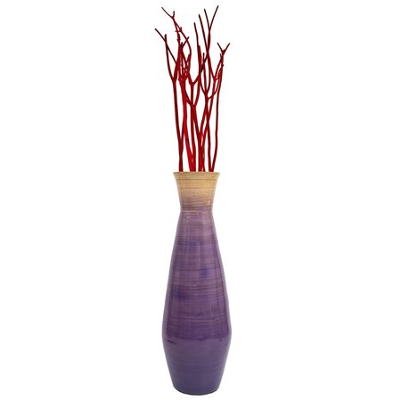 Uniquewise Tall Unique Style Floor Vase for Entryway Dining or