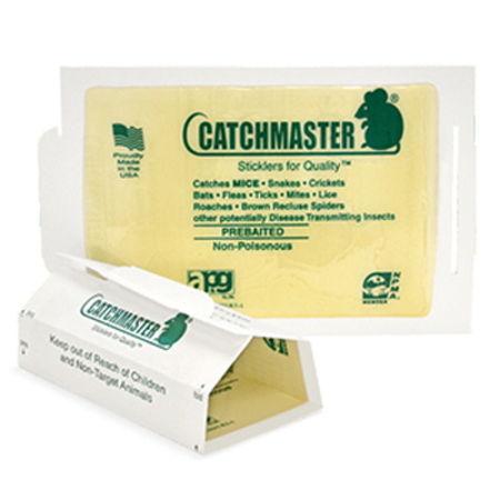 Catchmaster Glue Trap, 5-1/4 in. L, 3-1/2 in. W, PK4 - 104