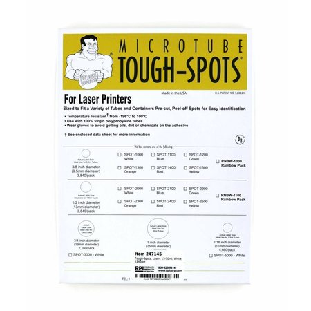 Labeling Tape, 1/2 x 500 per Roll, 6 Rolls/Box