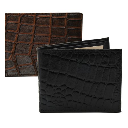 Blackcanyon Outfitters BCO RFID BIFOLD WALLET/CROC EMB/BK/BR BCO5511ZC ...