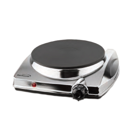 Electric 1000w Single Hotplate Chrome TS337