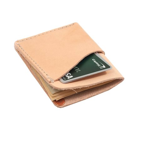 Rustico AC0104-0019 Wave Leather Wallet in Natural