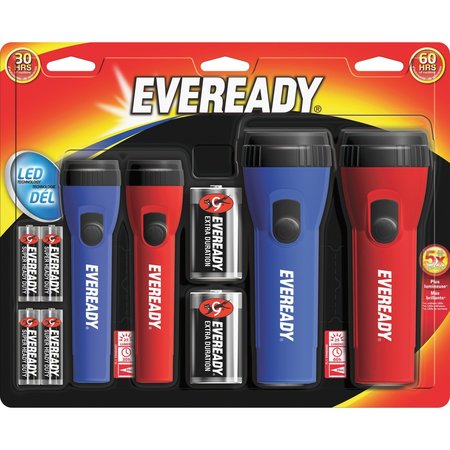 Energizer 1251L 2D Eveready Industrial Economy LED Flashlight