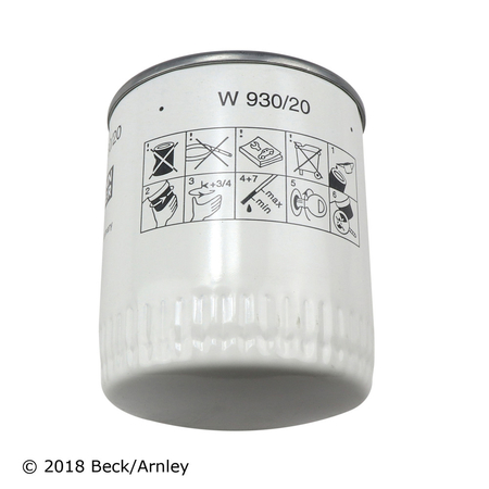 BECK/ARNLEY Engine Oil Filter, 041-8098 041-8098