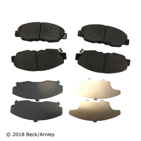 BECK/ARNLEY Disc Brake Pad Set 1999-2000 Honda Civic 1.6L, 089-1530 089-1530