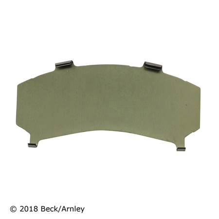 BECK/ARNLEY Disc Brake Pad Set, 089-1654 089-1654