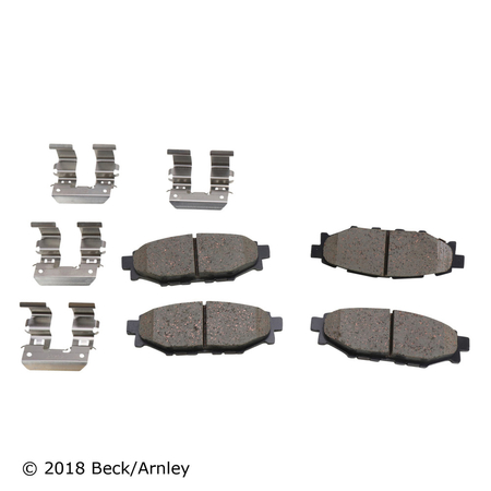 BECK/ARNLEY Disc Brake Pad Set, 089-1811 089-1811