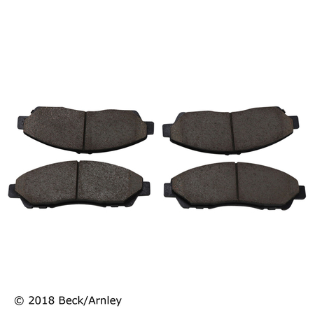 BECK/ARNLEY Disc Brake Pad Set, 089-1816, Front 089-1816