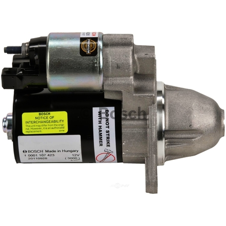 BOSCH Starter Motor, SR0492N SR0492N