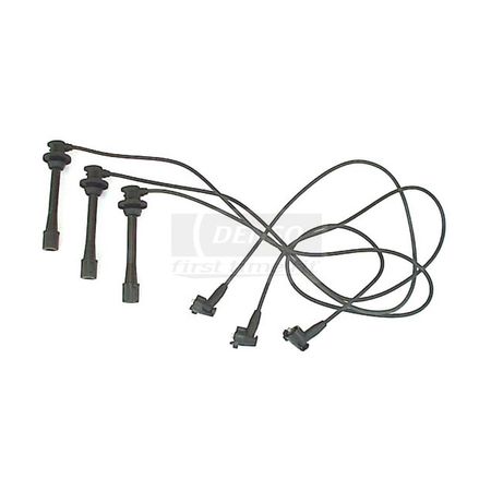 DENSO Spark Plug Wire Set, 671-6182 671-6182