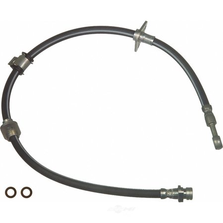 WAGNER BRAKES Brake Hydraulic Hose - Front Right, BH123801 BH123801