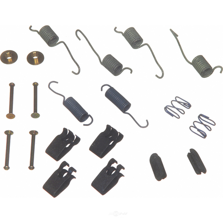 WAGNER BRAKES Drum Brake Hardware Kit - Rear, H7241 H7241