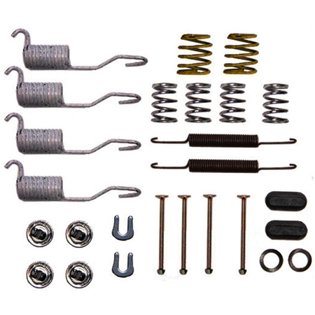 ACDELCO Drum Brake Hardware Kit - Rear, 18K584 18K584