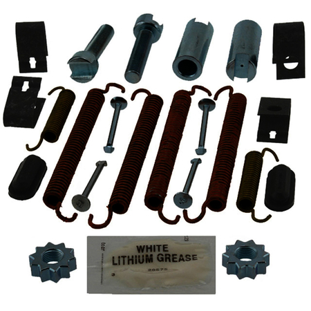 ACDELCO Parking Brake Hardware Kit - Rear, 18K1773 18K1773