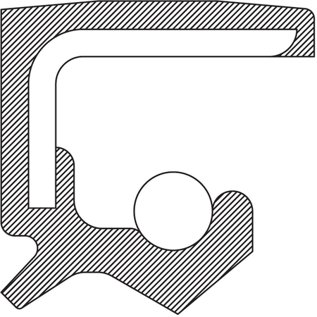 NATIONAL Axle Differential Seal, 223542 223542