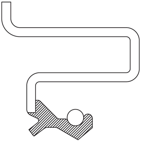 NATIONAL Differential Pinion Seal, 710577 710577