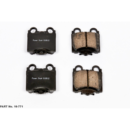 POWERSTOP Evolution Ceramic Disc Brake Pad - Rear, 16-771 16-771
