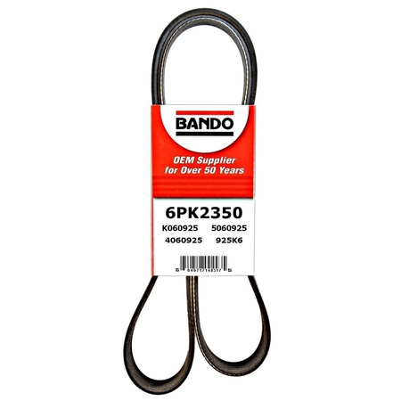 BANDO Serpentine Belt, 6PK2350 6PK2350