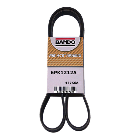 BANDO Serpentine Belt, 6PK1212A 6PK1212A