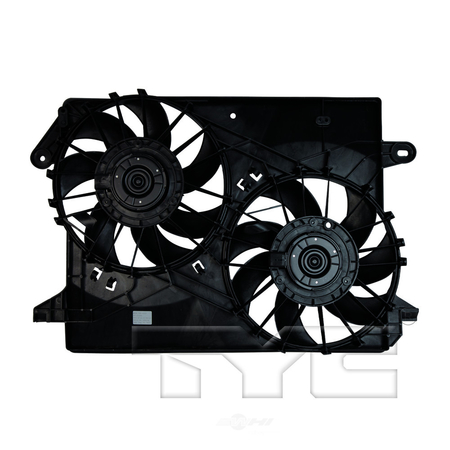 TYC Dual Radiator and Condenser Fan Assembly, 621160 621160