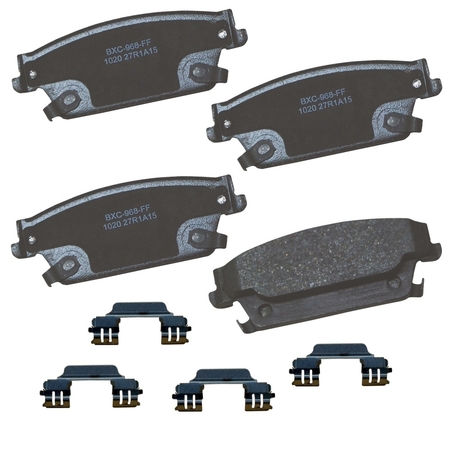 STOP BY BENDIX Disc Brake Pad Set, SBC1020, Rear SBC1020