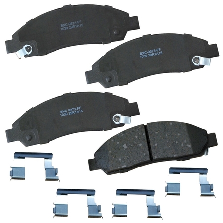 STOP BY BENDIX STOP Ceramic Disc Brake Pad - Front, SBC1039 SBC1039