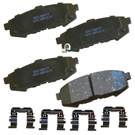 STOP BY BENDIX Disc Brake Pad Set 2004-2006 Mazda MPV, SBC1073 SBC1073